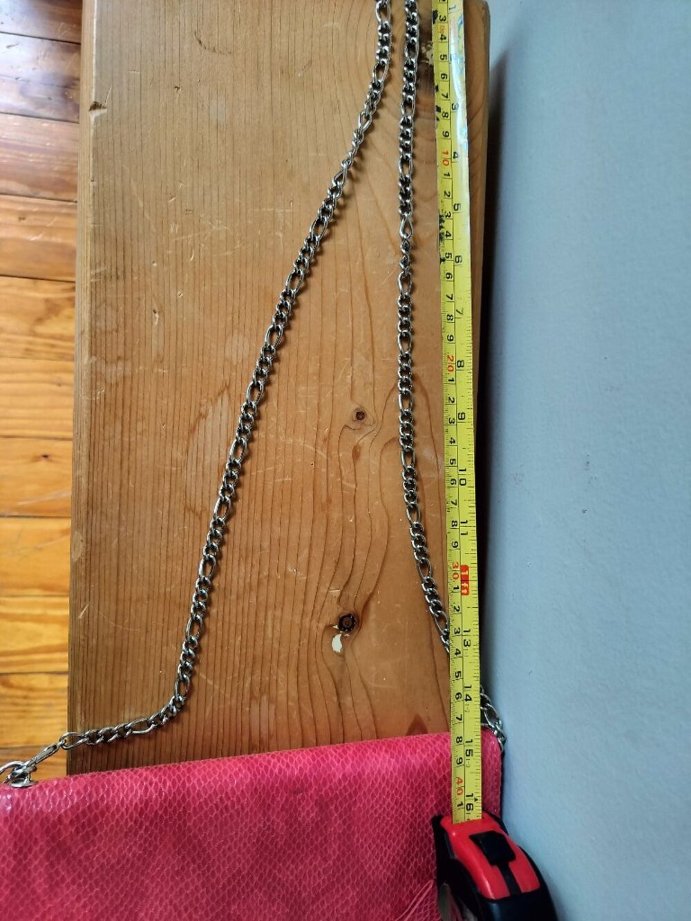 Pink Salmon Color Clutch/Purse - Picture 2 of 6